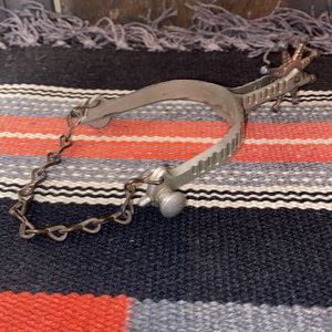 Antique Cowboy Boot Spur. 8 in.
